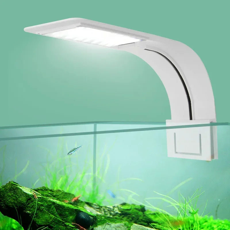 Fish In Aquarium Picture - Ultra Thin LED Aquarium Light 5W/10W/15W