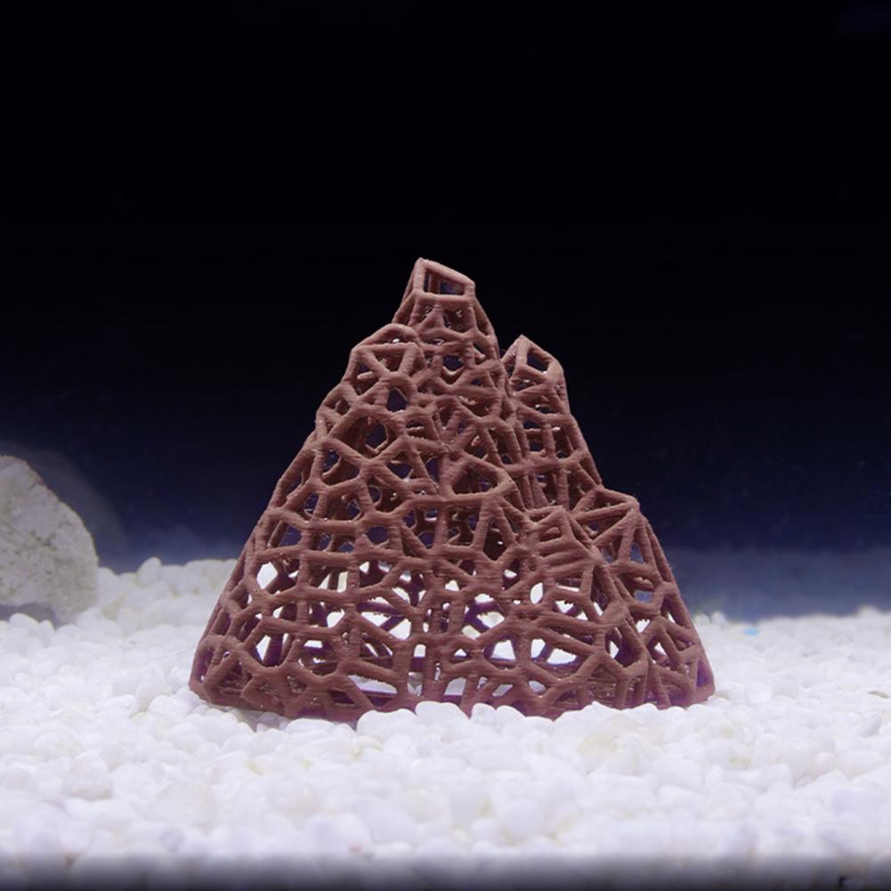 Fish In Aquarium Picture - Aquatic Landscape Ornament Aquarium Mountain Decoration