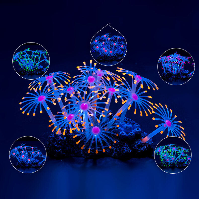 Silicone Glowing Landscape Art - огляд і ціна Aquarium Fish Artificial