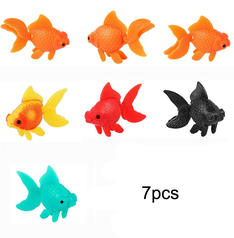 7 Pieces Artificial Fish Fish  - огляд і ціна Aquarium Fish Artificial