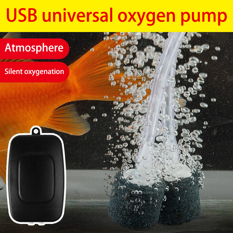 Mini Aquarium Air Pump Kit Oxy - огляд і ціна Aquarium Fish Small