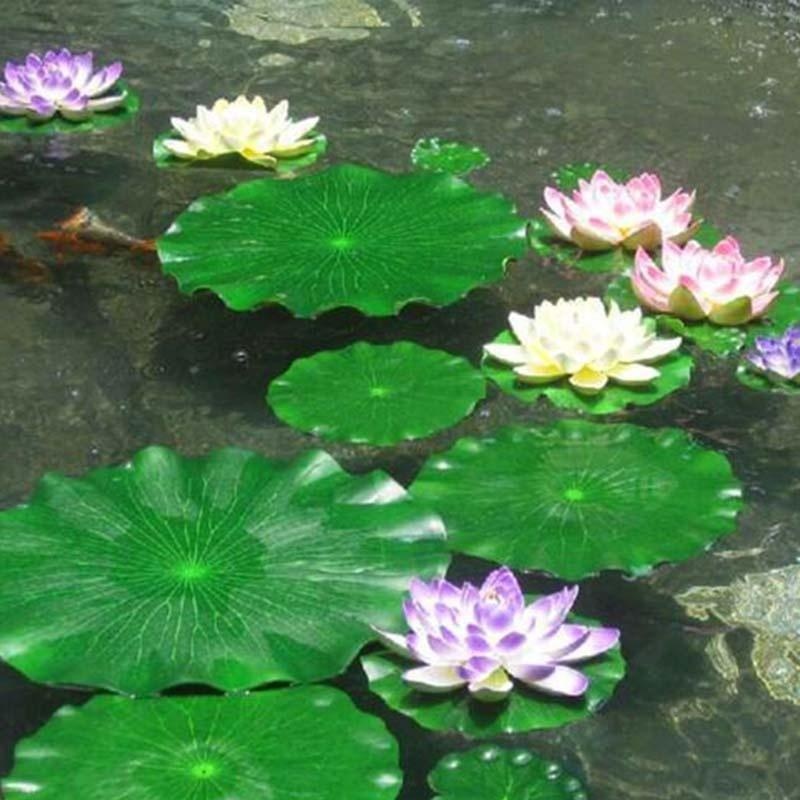 2026 Artificial Water Lily Lot - огляд і ціна Aquarium Fish Artificial