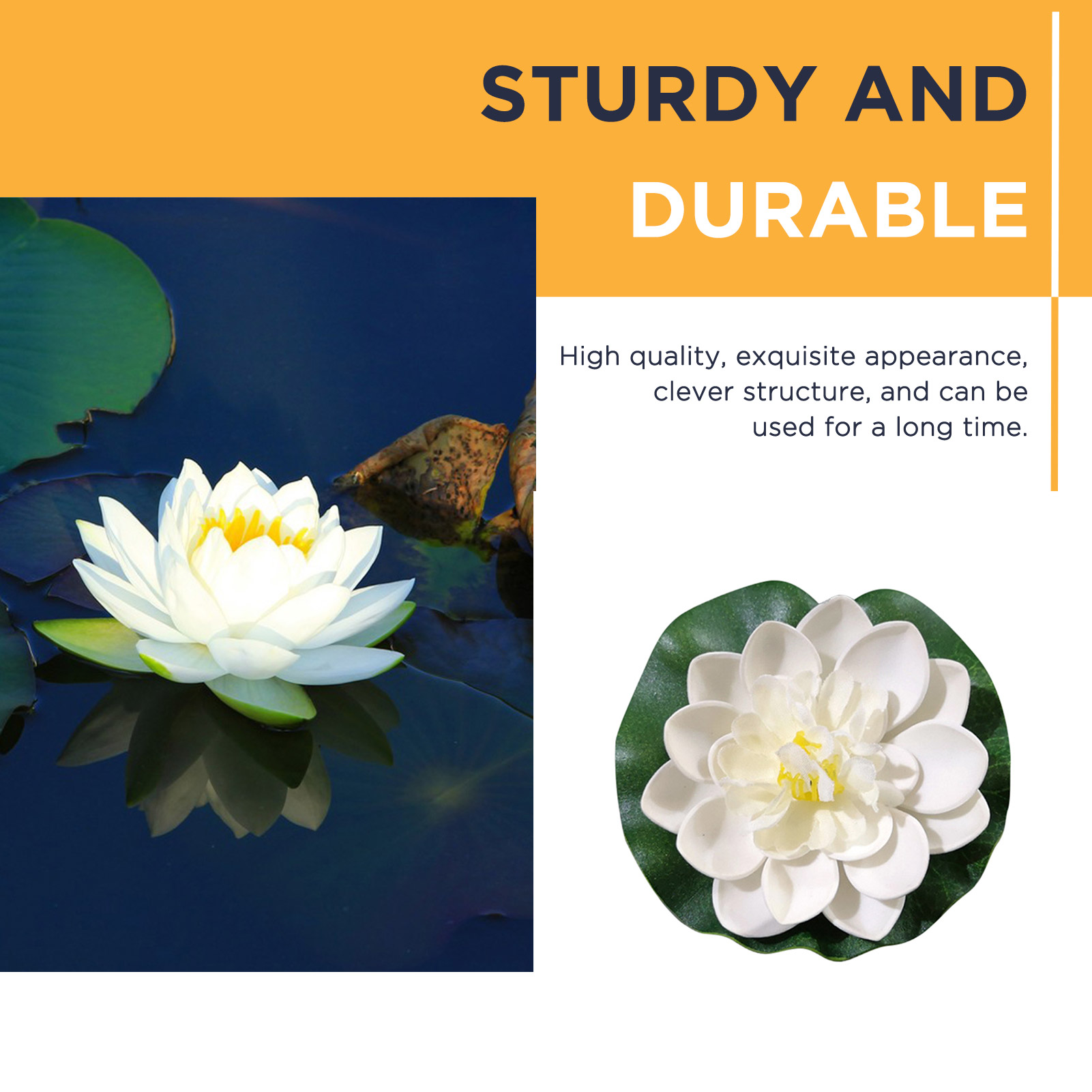 5pcs/set 10cm Artificial Lotus - огляд і ціна Aquarium Fish Artificial