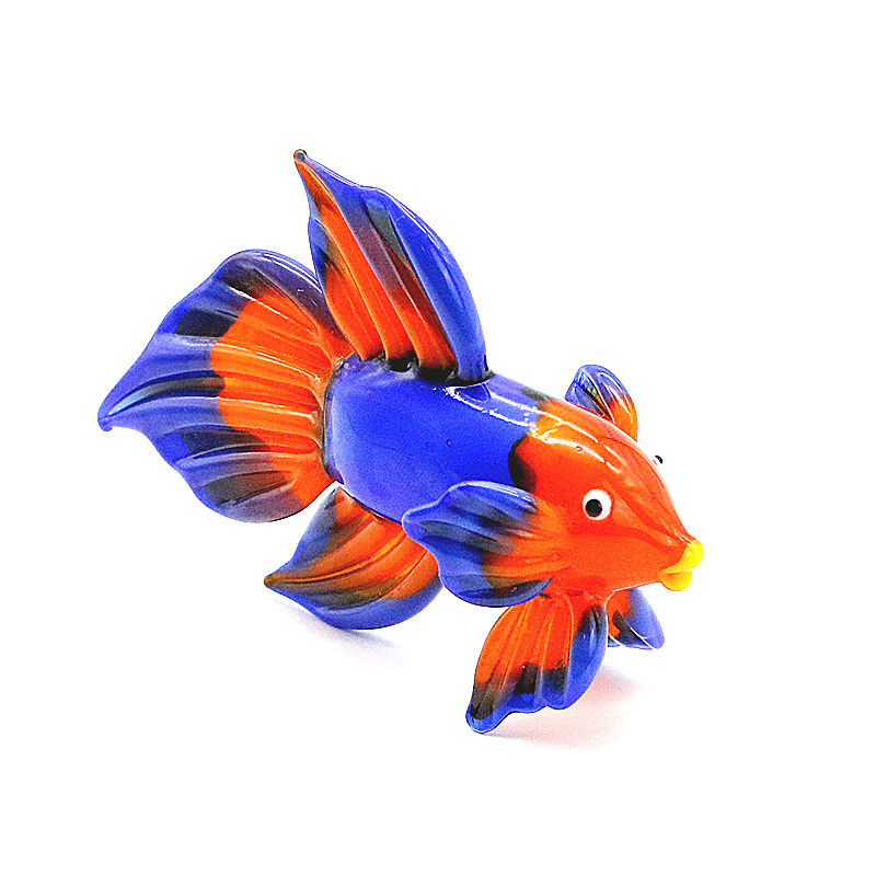 Orange Murano Glass Tropical F - огляд і ціна Aquarium Fish Small