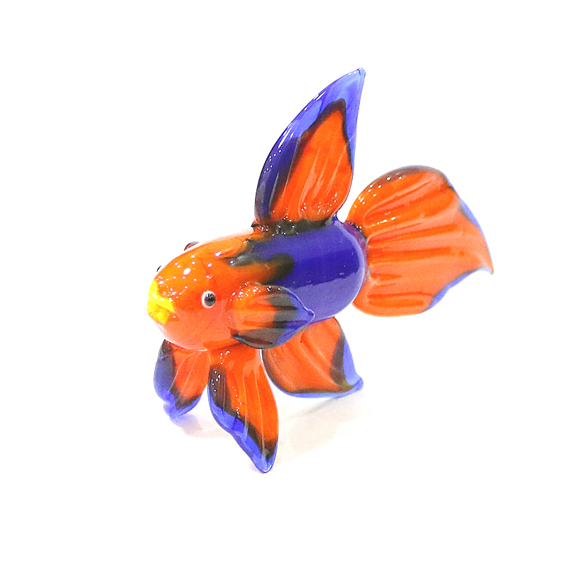 Orange Murano Glass Tropical F - огляд і ціна Aquarium Fish Small