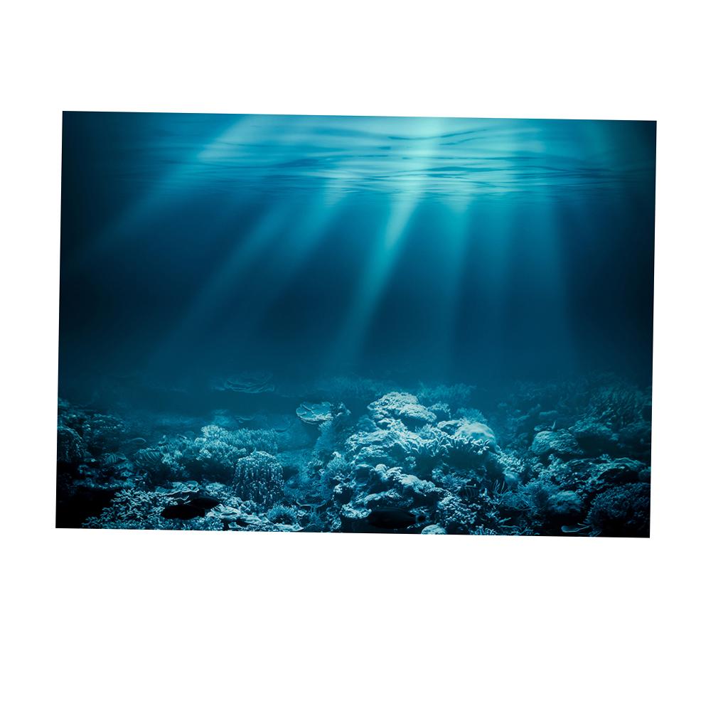 Fish Tank Adhesive Poster PVC  - огляд і ціна Fish In Aquarium Picture