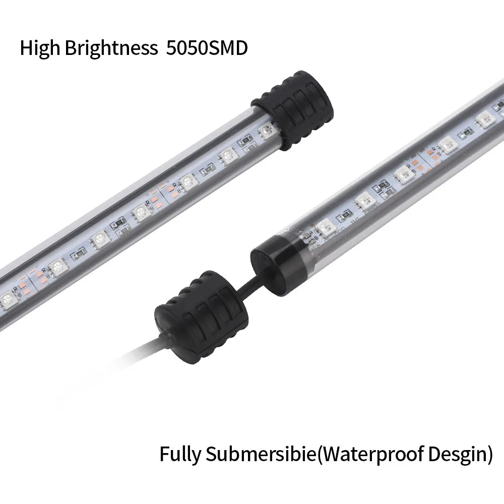 Waterproof RGB LED Aquarium Li - огляд і ціна Fish In Aquarium Picture
