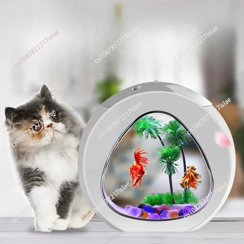 Small Desktop Acrylic Fish Tan - огляд і ціна Aquarium Fish Small