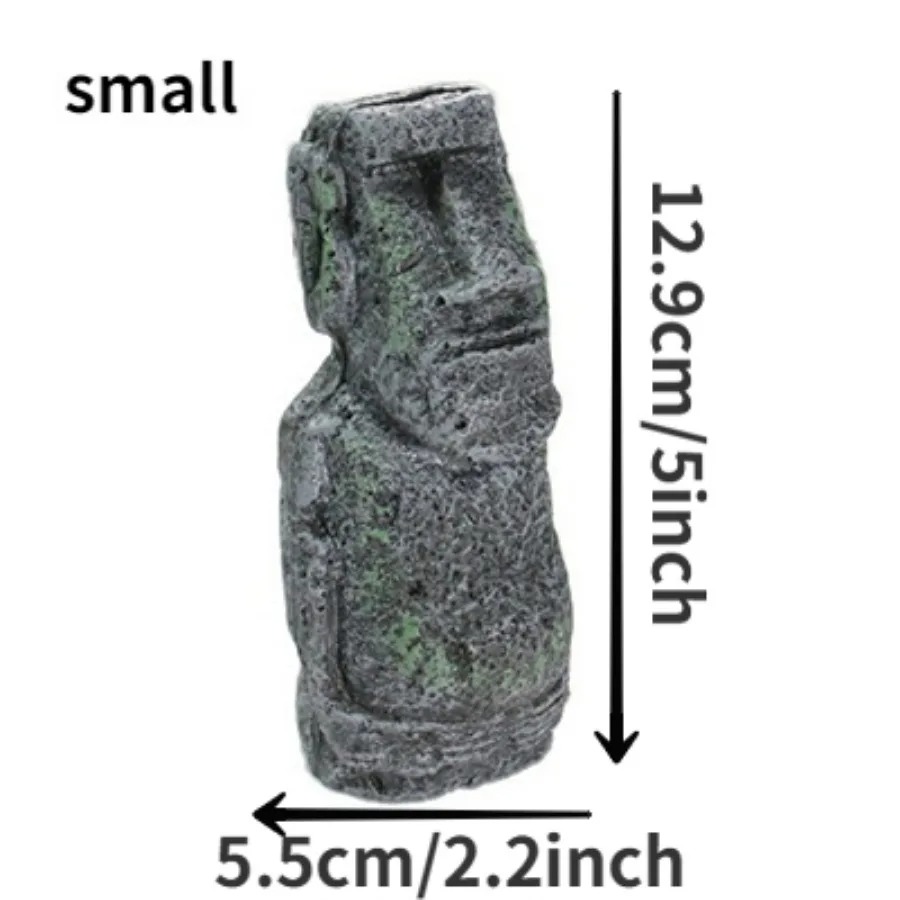 Easter Island Stone Statue Res - огляд і ціна Aquarium Fish Artificial